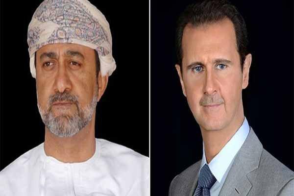 اولین پیام سلطان جدید عمان به بشار اسد اولین پیغام سلطان جدید عمان به بشار اسد