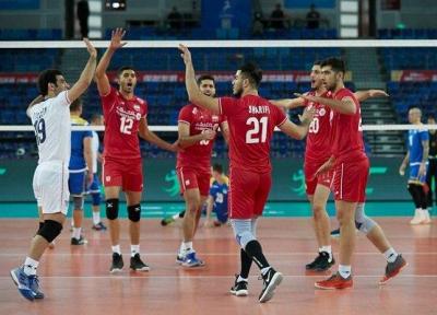 پیروزی تیم ملی والیبال ایران برابر چین در ست دوم