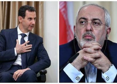 ظریف با بشار اسد ملاقات کرد ، تصاویر متفاوت از دو ملاقات مهم