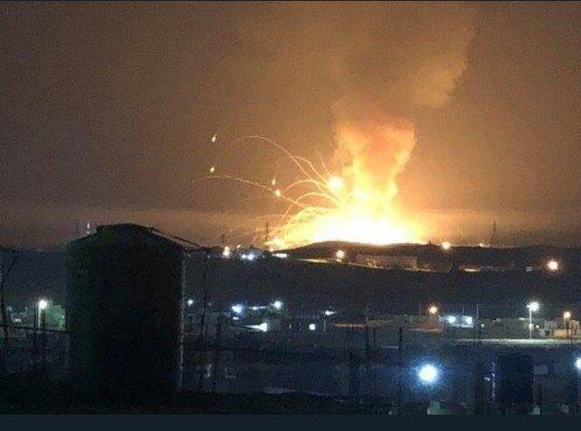 خبرنگاران انفجار مهیب در نزدیکی شهر زرقاء اردن خبرنگاران انفجار مهیب در نزدیکی شهر زرقاء اردن
