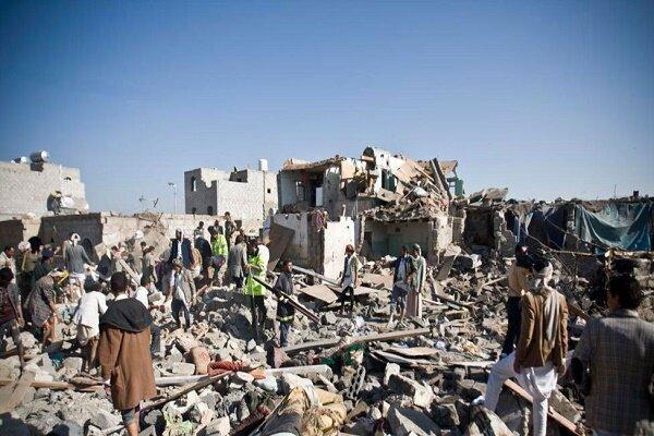 بمباران گسترده مأرب یمن با هدف جلوگیری از پیشروی نیروهای مقاومت