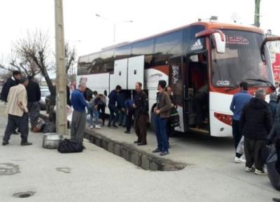قیمت بلیط اتوبوس از تهران به شهر های مختلف