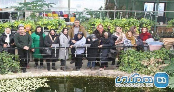 برگزاری دومین تور بازدید از مراکز گل و گیاه پاکدشت برای کارکنان اداره کل راه آهن تهران